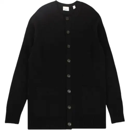 Burberry Cashmere Crew Neck Cardigan