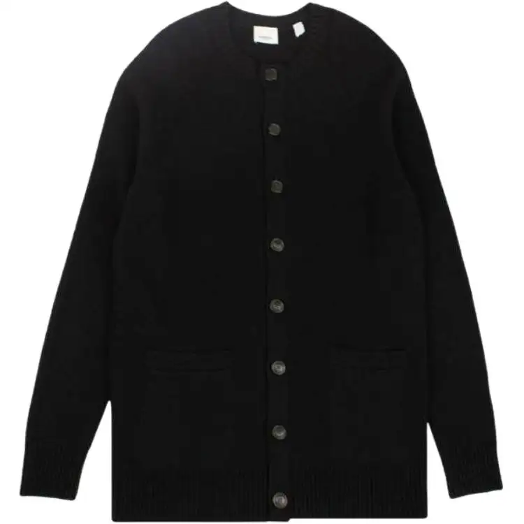 Burberry Cashmere Crew Neck Cardigan