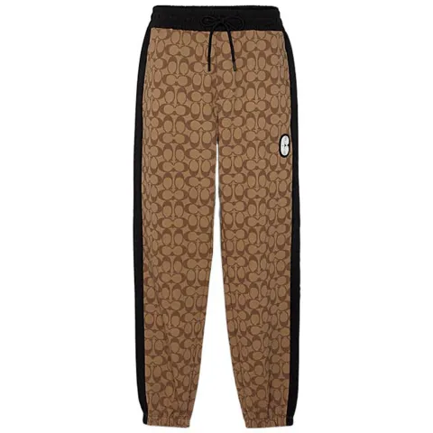 COACH FW22 Sports Pants Men's Khaki