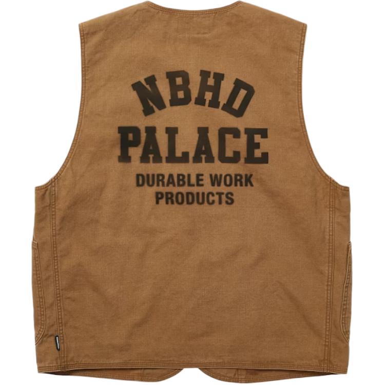 Жилет Palace × NEIGHBORHOOD FW25 (черный)