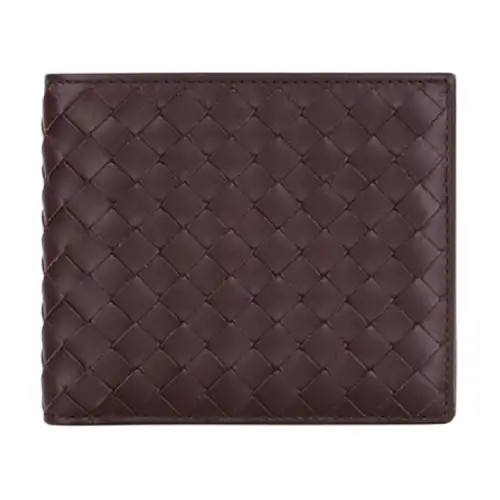 Bottega Veneta Leather Wallet Regular Men's Fuchsia