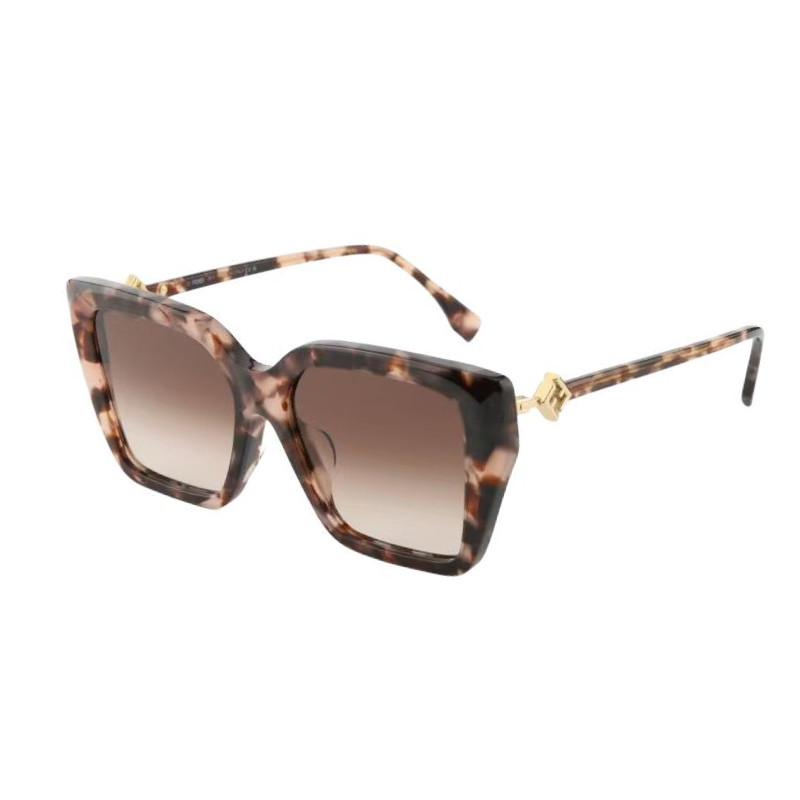 Очки Fendi FE40161F-55F (коричневые)