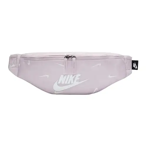 Nike Polyester Crossbody Bag, Sling Bag, Fanny Pack Unisex Light Purple