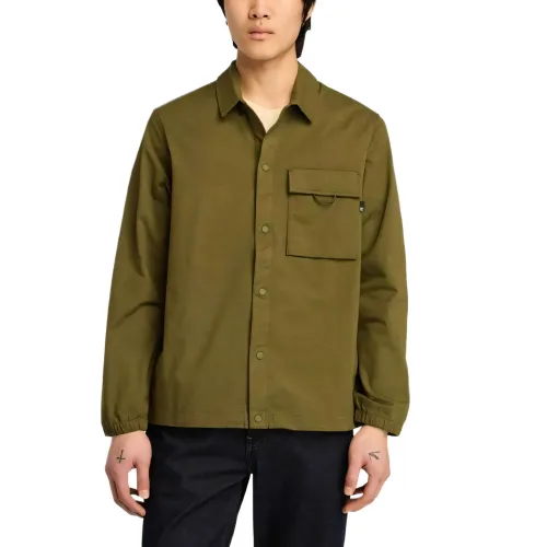 Timberland Shirts Men's Unknown Color Lapel Moderate