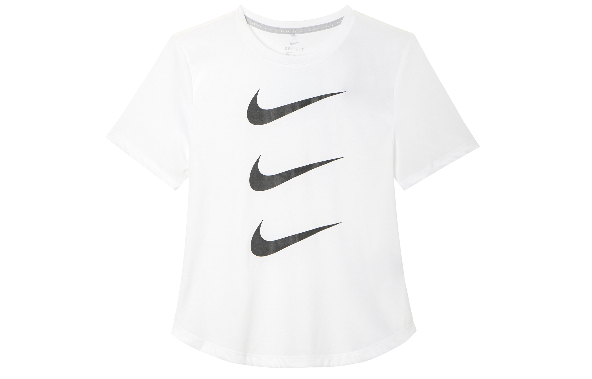 Nike Set in Sleeve Running T Shirt Women’s White