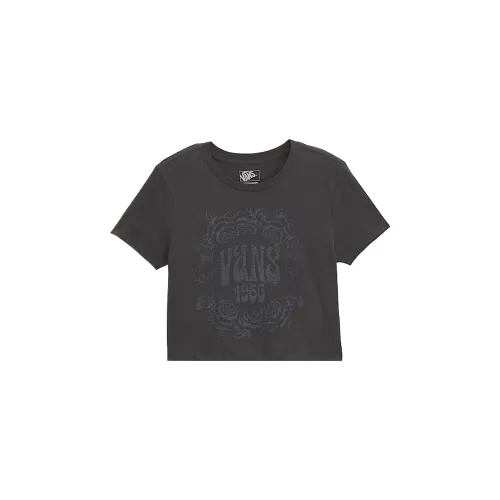 Vans T Shirts Women's Black Crew Neck