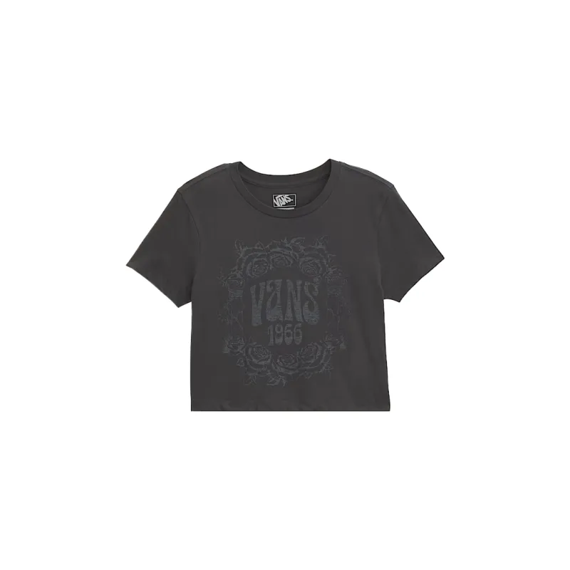 Vans T Shirts Women's Black Crew Neck