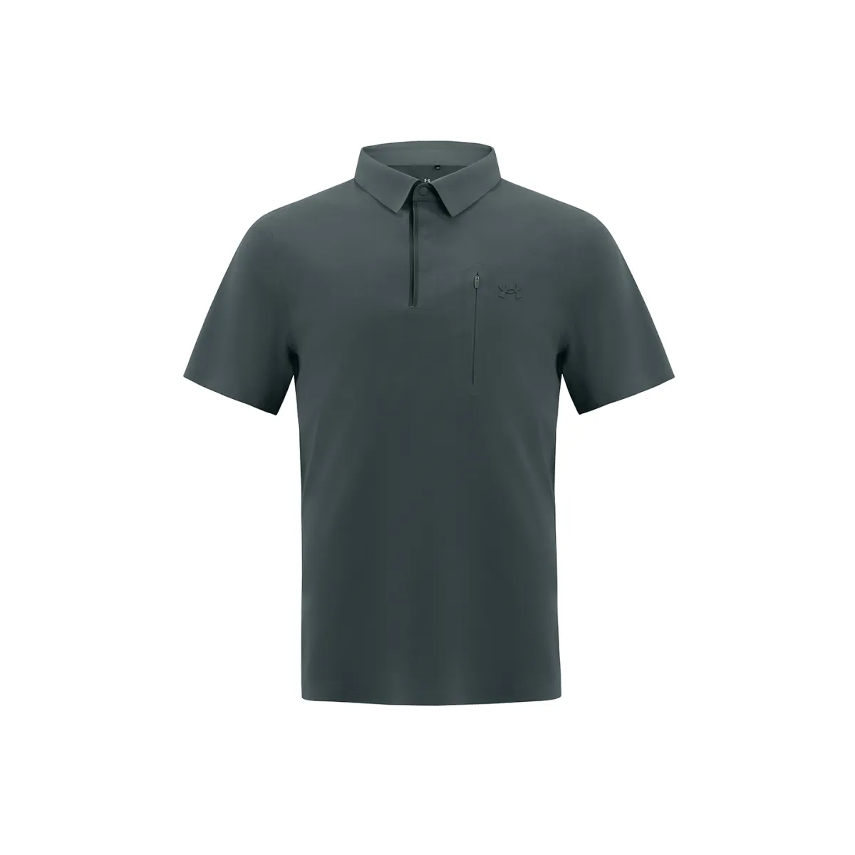 Under Armour SS25 Polo Shirt Men's Deep Blue Gray