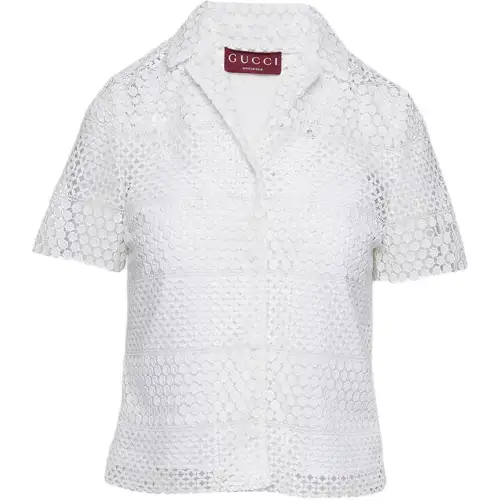 GUCCI Cotton Macramé Shirt