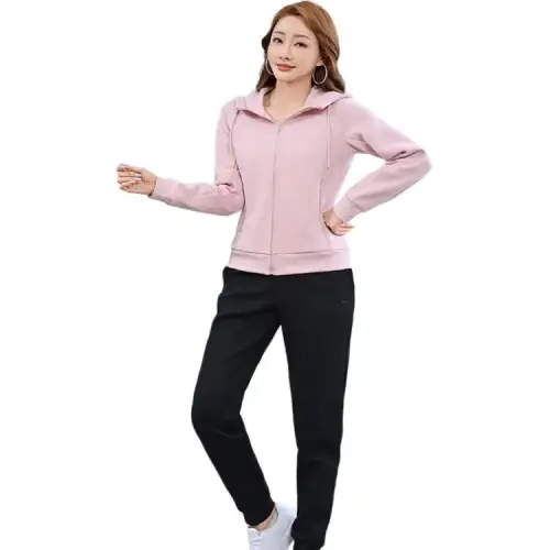 ANTA Casual Suits Women's Rigid And Soft Powder 2 Stand Collar Moderate Other