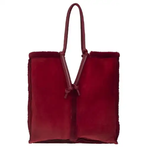 Bottega Veneta Suede Tote Bag, Shopping Bag, Handbag Women's