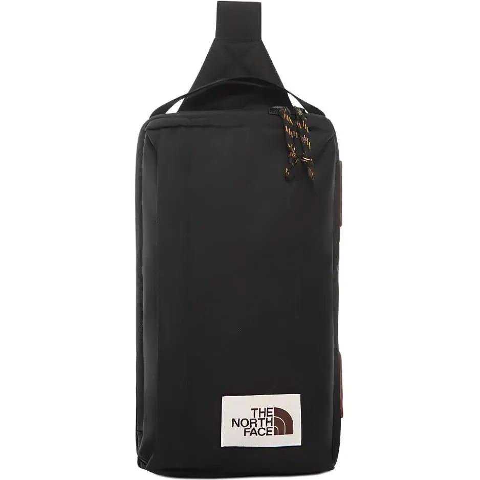 THE NORTH FACE 4.5L Sports Shoulder Bag Fanny Pack Outdoor Bag Polyester Black Unisex