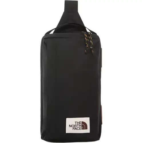 THE NORTH FACE 4.5L Sports Shoulder Bag Fanny Pack Outdoor Bag Polyester Black Unisex