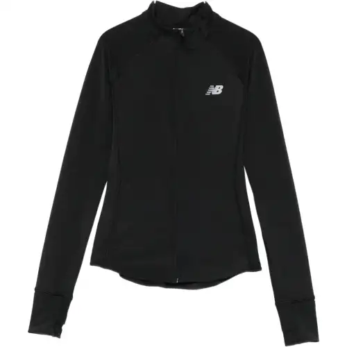 New Balance zip-front logo sweatshirt
