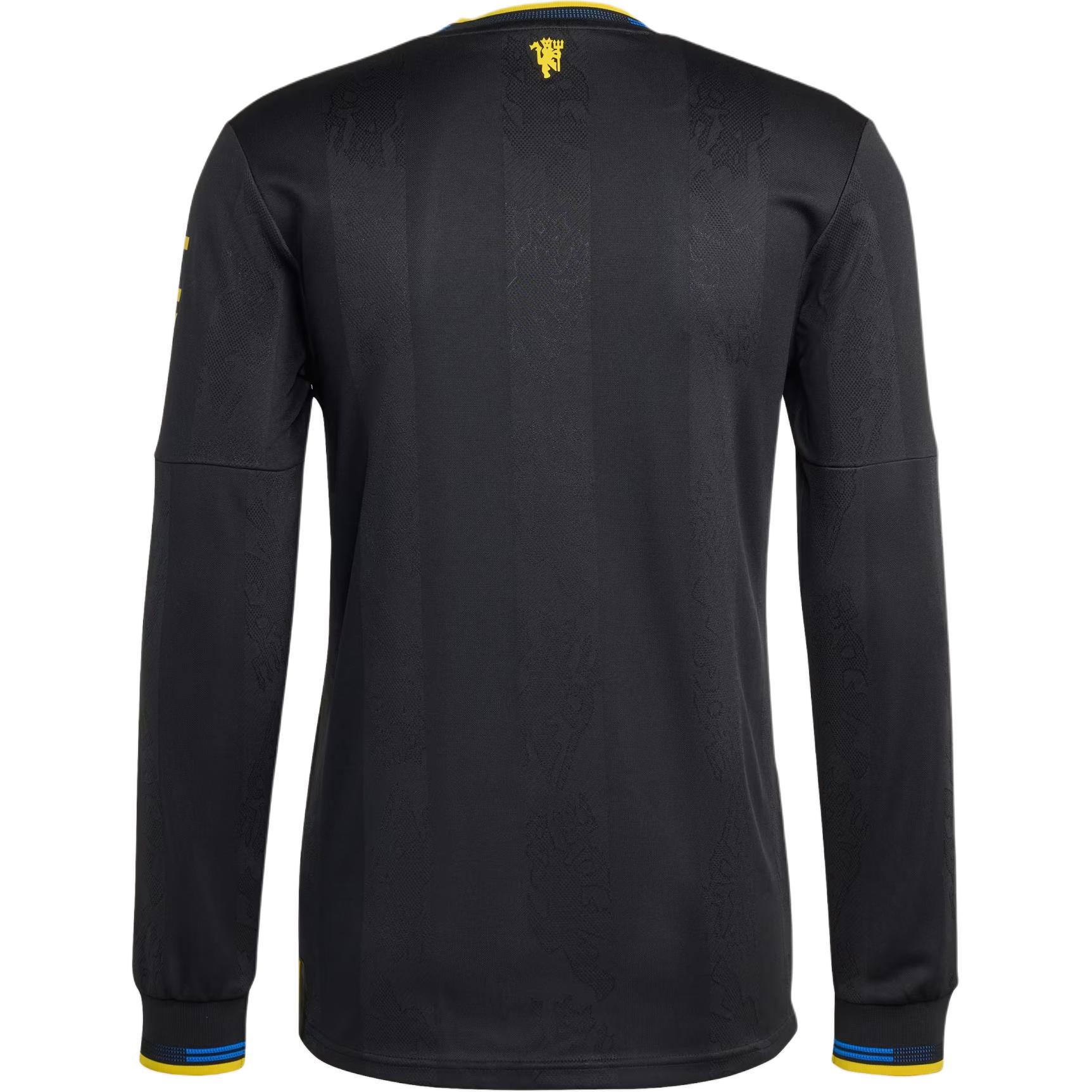Adidas Free Shipping With AdiClub Manchester United 25/26 Long Sleeve Third Authentic Jersey