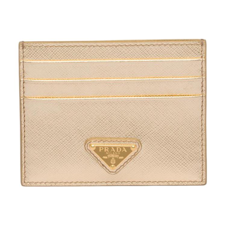 Женские кошелек Prada PRADA (золотой)