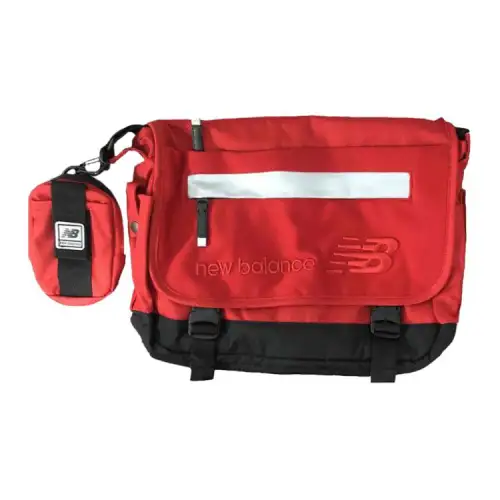 New Balance Fabric Crossbody Bag, Shoulder Bag Unisex Red