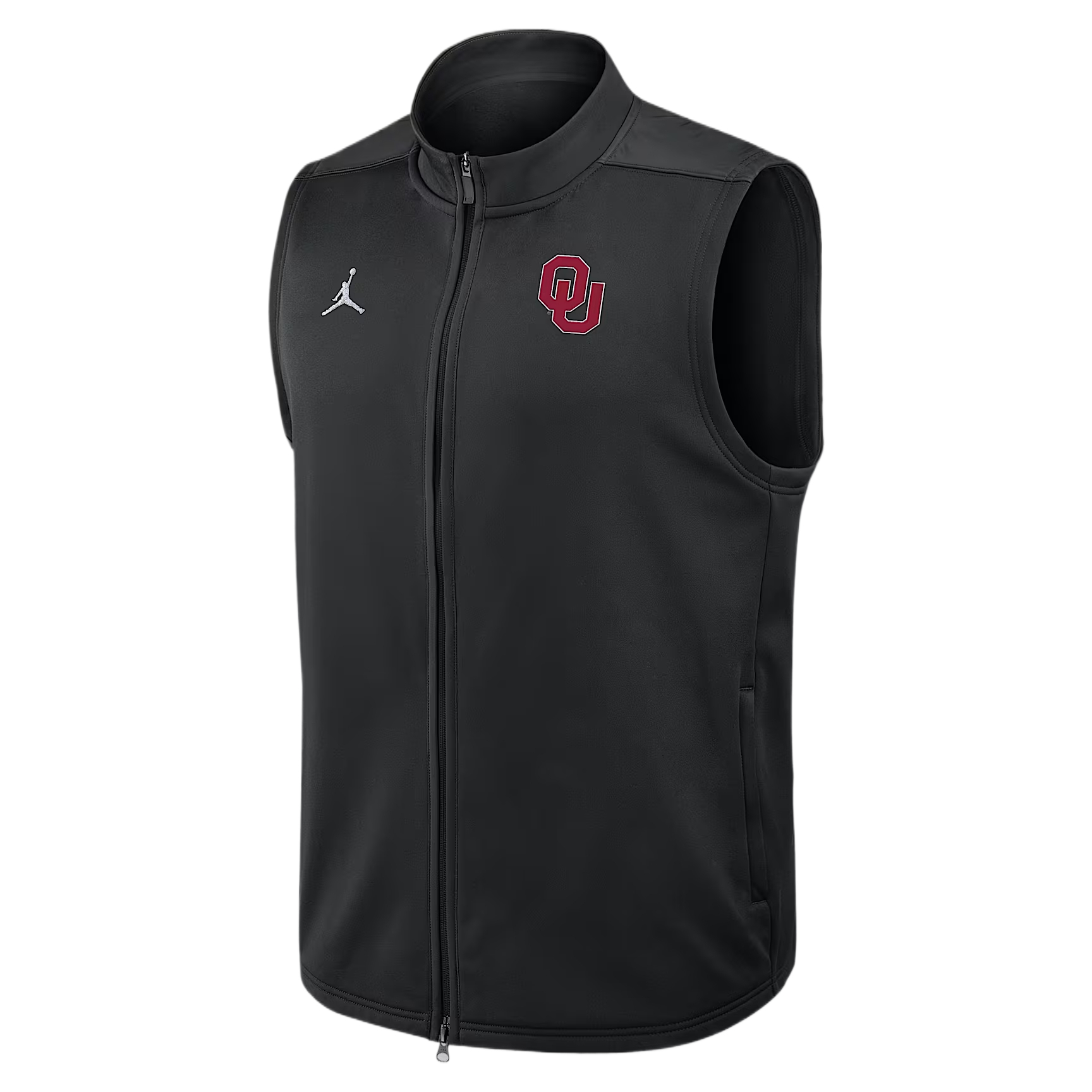Jordan Oklahoma Victory Men's Jordan Brand Therma-FIT College Full-Zip Vest