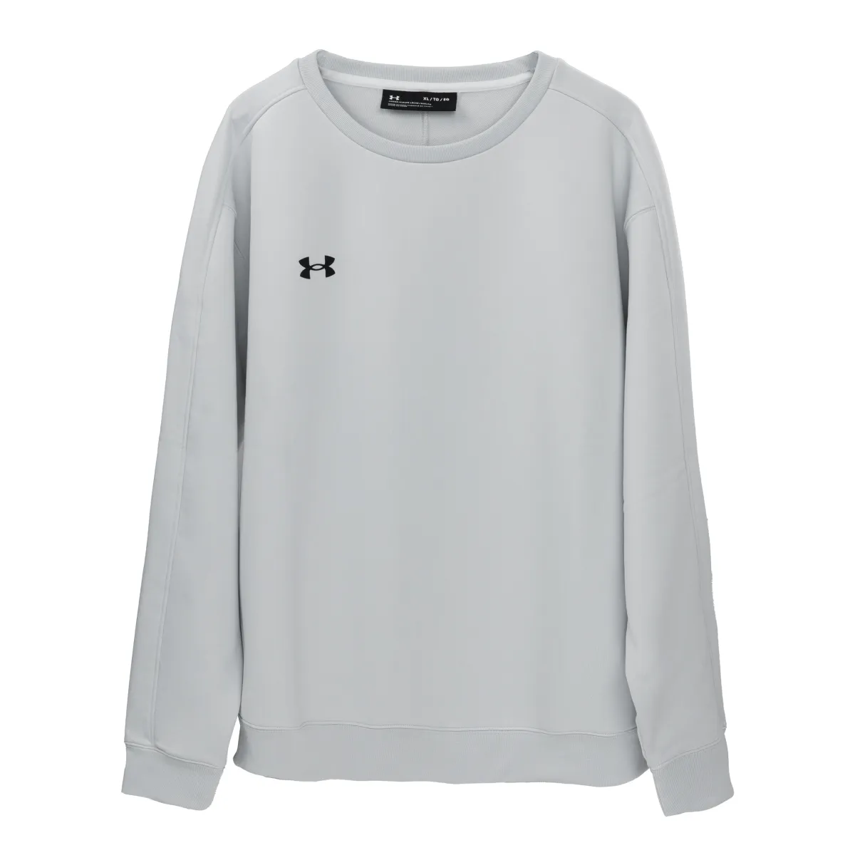 Under Armour Sweatshirts Men's Light Gray Crew Neck Moderate