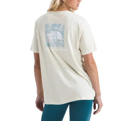 THE NORTH FACE T Shirts Women's Ecru Crew Neck Moderate