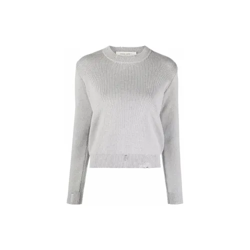 Golden Goose Deluxe Brand Distressed Logo Patch Jumper