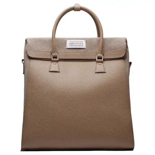 Maison Margiela 5AC Cotton Backpack, Shoulder Bag, Crossbody Bag, Handbag Unisex Dark Coffee