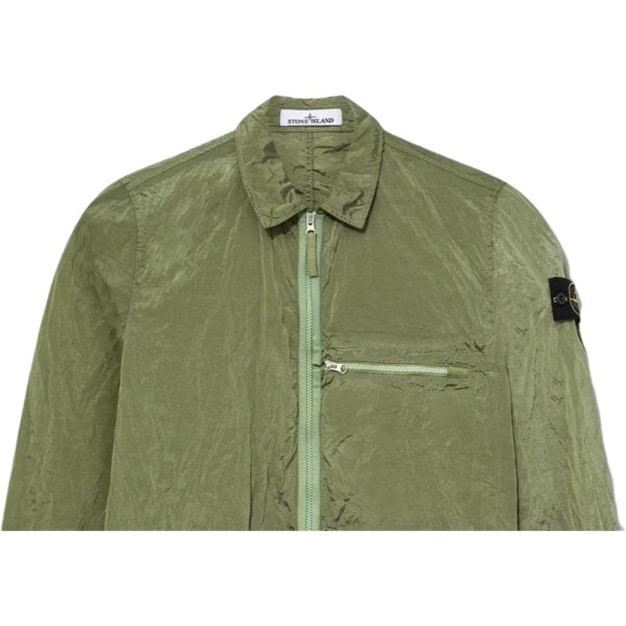 Мужская куртка STONE ISLAND SS23 Nylon Metal (шалфейная) — фото 3