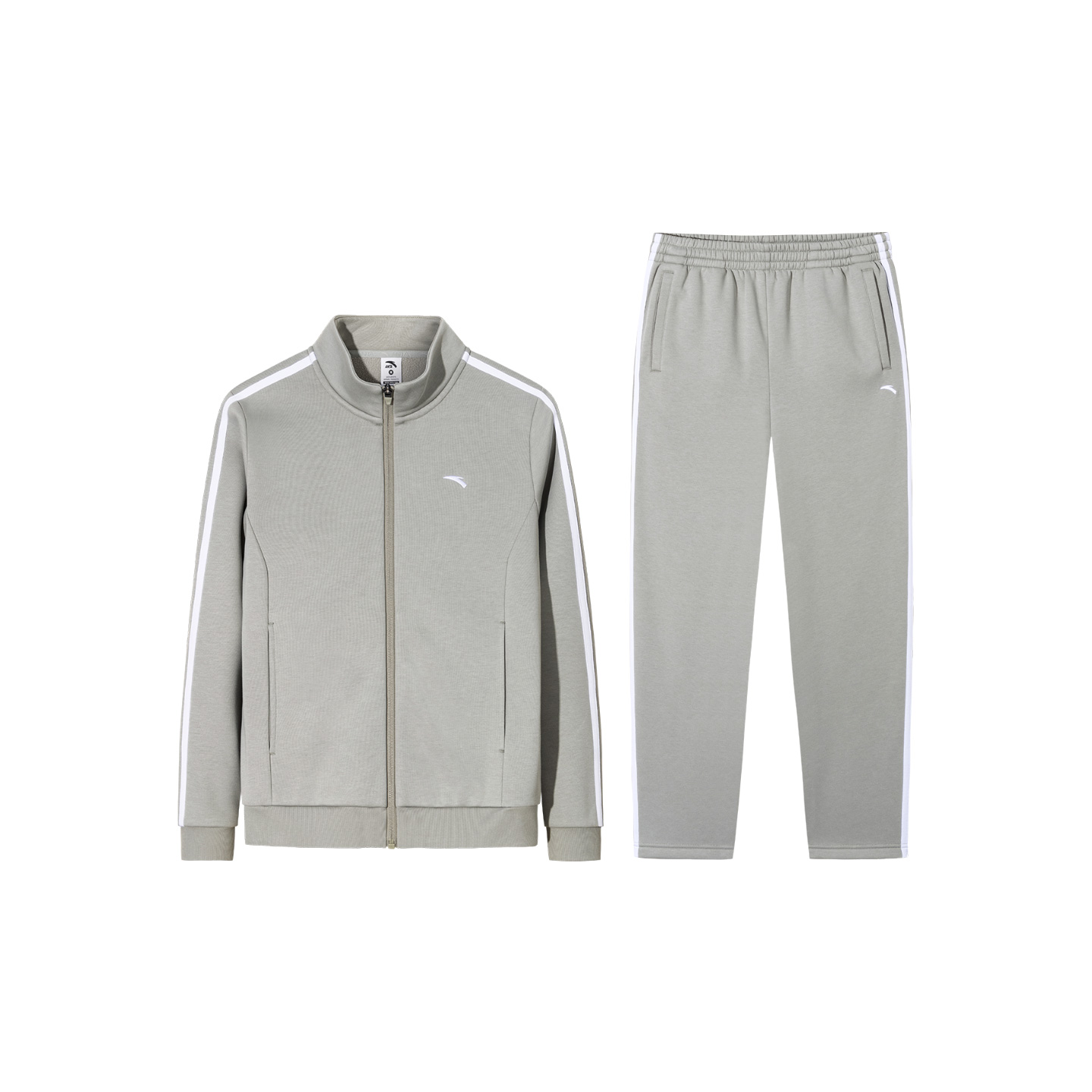 Женский костюм Anta Knit Sports Suit (серый)