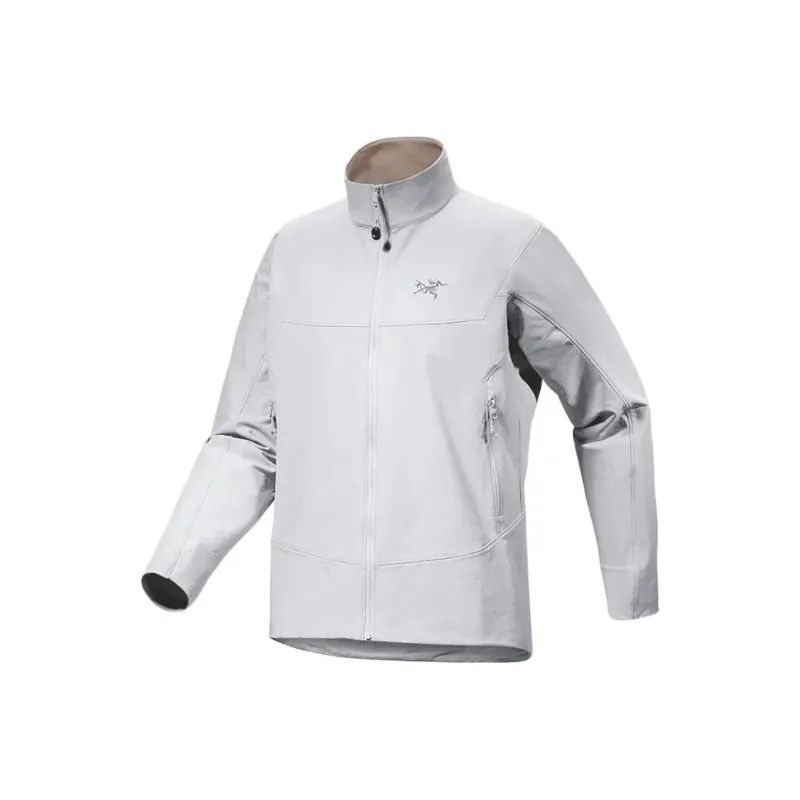 Arc'teryx Waterproof, Windproof, Breathable, And Abrasion Resistant Windbreaker Jacket Men's Solitude Gray