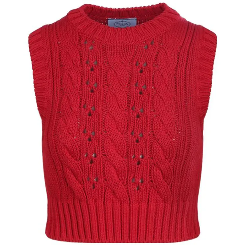 PRADA FW22 Fall Vest Women's Red
