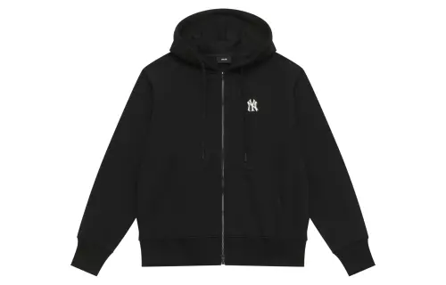 MLB Base fashionable trend soft comfortable sports sweatshirt for leisure with hood with zipper for men and women, oversize, with your logo imprint