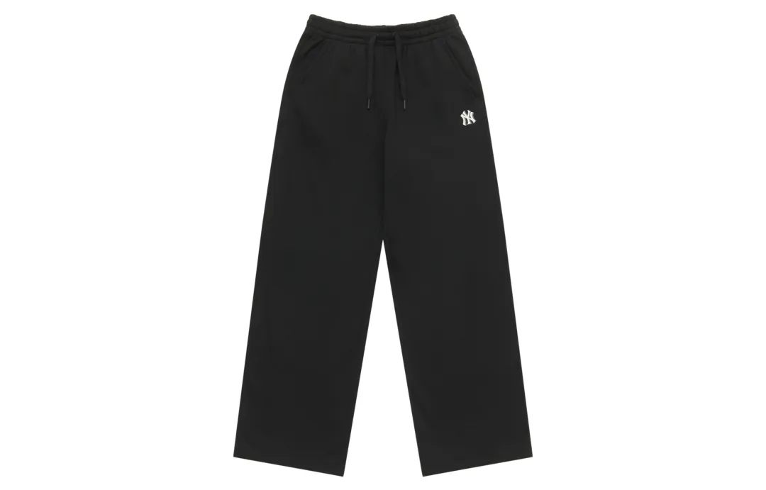 MLB New York Yankees Basic Collection 25FW Knitted Sweatpants Unisex Standard Black