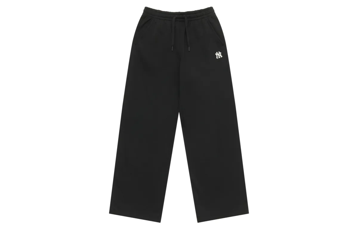 MLB New York Yankees Basic Collection 25FW Knitted Sweatpants Unisex Standard Black