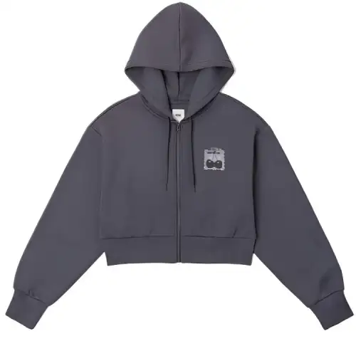 Vans Sweatshirt Women's Gray Black