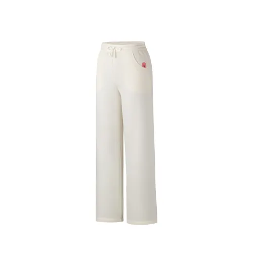 Anta Sweatpants Women's Warm Jade White