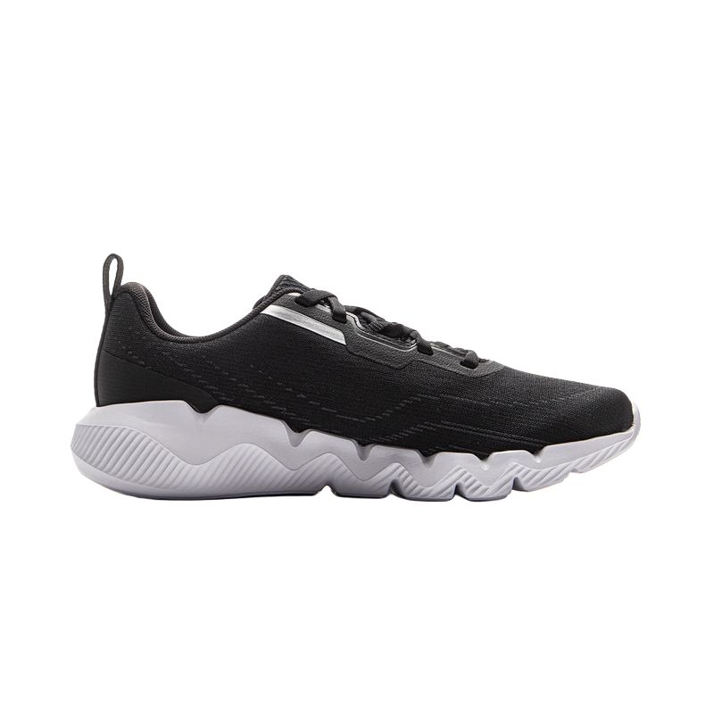 Li Ning Cushioning Breathable Abrasion Resistant Low top Casual Running Shoes Women’s Black