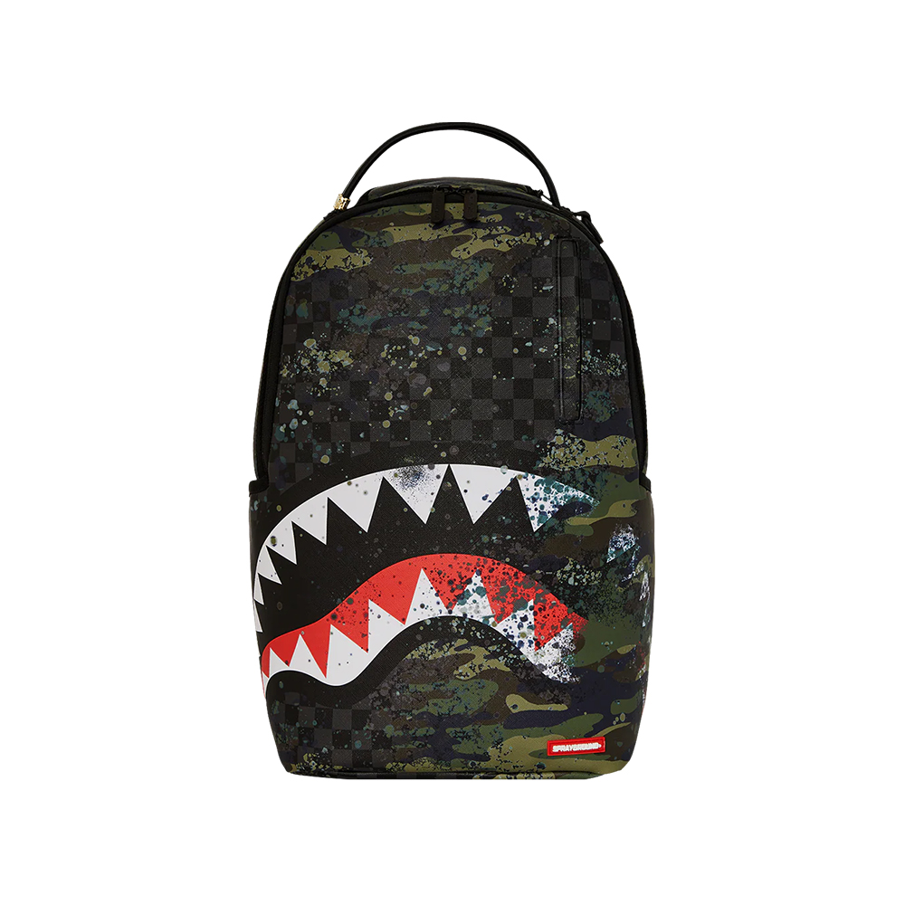 Рюкзак SPRAYGROUND Camo Chess (черный)