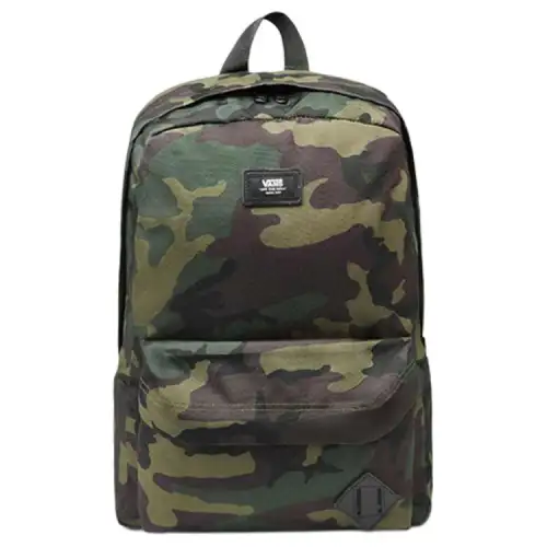 Vans Zip Closure Nylon Backpack Men's Camouflage