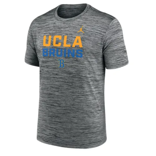 Jordan Ucla Campus Center Stack Velocity Men's Jordan Brand Dri FIT College T Shirt