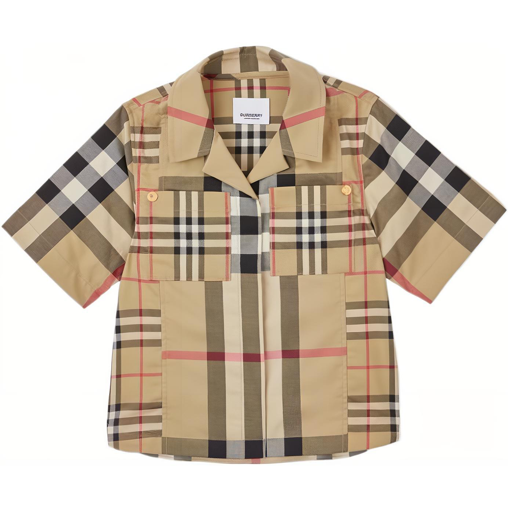 Рубашка Burberry (бежевая)