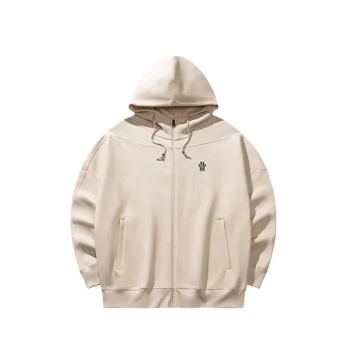 ANTA Sweatshirts Men's Mud Gray Hooded Non Detachable Moderate