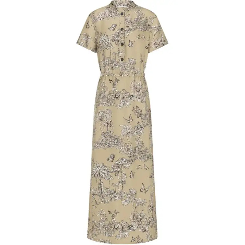 DIOR Dioriviera FW25 Short Sleeved Dress Women's