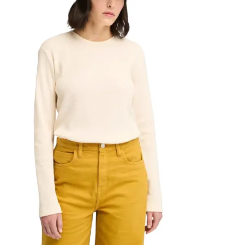 Timberland T Shirts Women's White Crew Neck