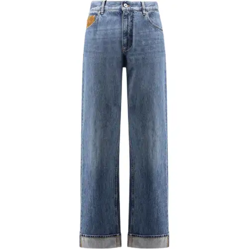 Bottega Veneta Turn Up Hem Denim Trousers