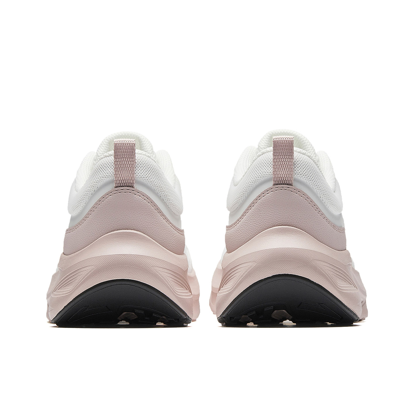 Anta Yi Chen Rebound Height Increasing Lightweight Breathable Low top Casual Running Shoes Women’s White Pink