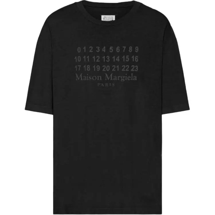 Maison Margiela Logo Printed Crewneck T-Shirt