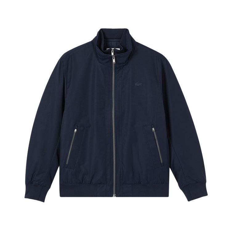 Мужская куртка LACOSTE Однотонная (черная)