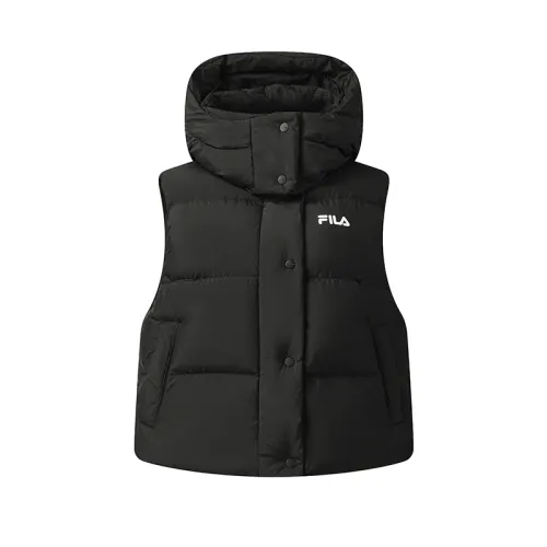 FILA ORIGINALE Down Vest Women's Jet Black
