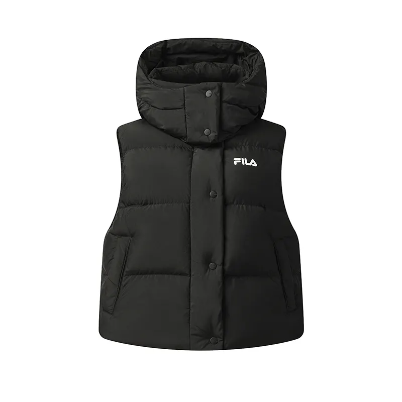 FILA ORIGINALE Down Vest Women's Jet Black