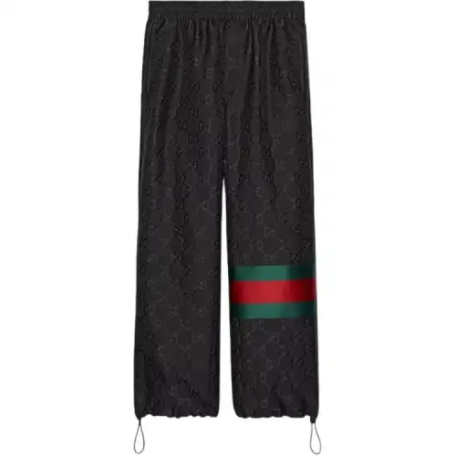 GUCCI SS24 Casual Pants Men's Black